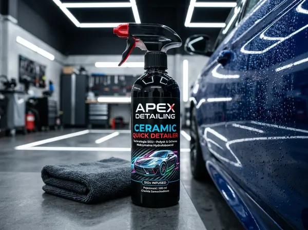 chemia auto detailing folia pp biala etykieciarnia